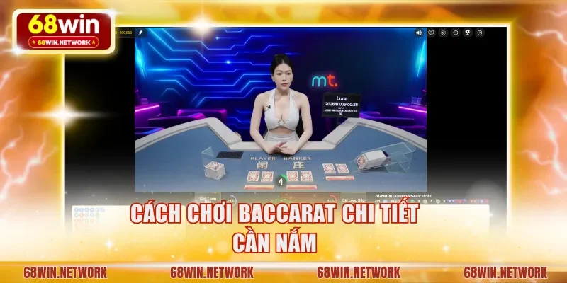 Cách chơi Baccarat chi tiết cần nắm 