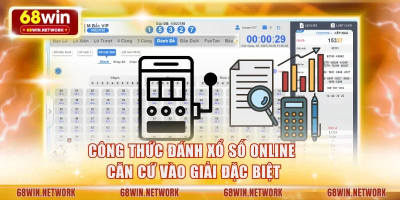 Công thức đánh xổ số online căn cứ vào giải đặc biệt