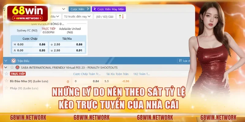 Những lý do nên theo sát tỷ lệ kèo trực tuyến của nhà cái